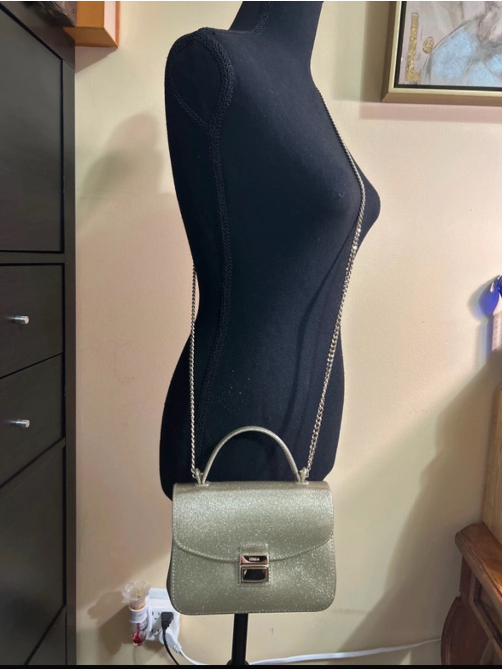 Furla Candy Metropolis mini crossbody bag EUC Made in Italy